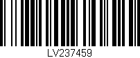Código de barras (EAN, GTIN, SKU, ISBN): 'LV237459'