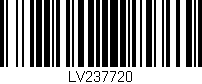 Código de barras (EAN, GTIN, SKU, ISBN): 'LV237720'