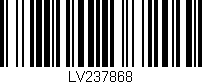 Código de barras (EAN, GTIN, SKU, ISBN): 'LV237868'