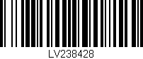 Código de barras (EAN, GTIN, SKU, ISBN): 'LV238428'