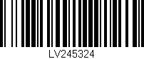 Código de barras (EAN, GTIN, SKU, ISBN): 'LV245324'