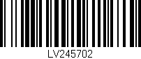 Código de barras (EAN, GTIN, SKU, ISBN): 'LV245702'