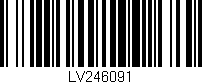 Código de barras (EAN, GTIN, SKU, ISBN): 'LV246091'