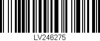 Código de barras (EAN, GTIN, SKU, ISBN): 'LV246275'