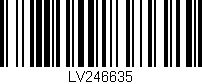 Código de barras (EAN, GTIN, SKU, ISBN): 'LV246635'