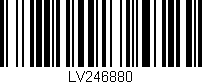 Código de barras (EAN, GTIN, SKU, ISBN): 'LV246880'