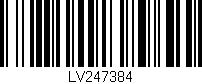 Código de barras (EAN, GTIN, SKU, ISBN): 'LV247384'