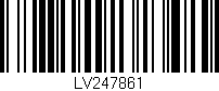 Código de barras (EAN, GTIN, SKU, ISBN): 'LV247861'