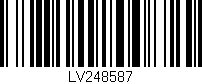 Código de barras (EAN, GTIN, SKU, ISBN): 'LV248587'