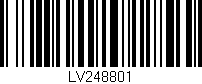 Código de barras (EAN, GTIN, SKU, ISBN): 'LV248801'