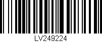 Código de barras (EAN, GTIN, SKU, ISBN): 'LV249224'