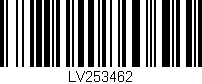 Código de barras (EAN, GTIN, SKU, ISBN): 'LV253462'