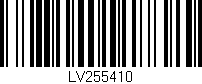 Código de barras (EAN, GTIN, SKU, ISBN): 'LV255410'