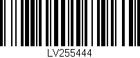 Código de barras (EAN, GTIN, SKU, ISBN): 'LV255444'