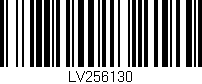 Código de barras (EAN, GTIN, SKU, ISBN): 'LV256130'