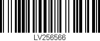 Código de barras (EAN, GTIN, SKU, ISBN): 'LV256566'