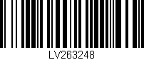 Código de barras (EAN, GTIN, SKU, ISBN): 'LV263248'