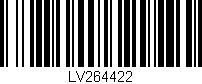Código de barras (EAN, GTIN, SKU, ISBN): 'LV264422'