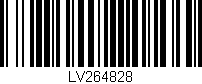 Código de barras (EAN, GTIN, SKU, ISBN): 'LV264828'