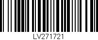 Código de barras (EAN, GTIN, SKU, ISBN): 'LV271721'