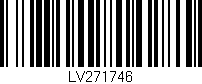 Código de barras (EAN, GTIN, SKU, ISBN): 'LV271746'