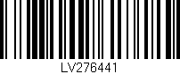 Código de barras (EAN, GTIN, SKU, ISBN): 'LV276441'
