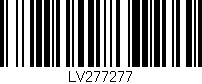 Código de barras (EAN, GTIN, SKU, ISBN): 'LV277277'