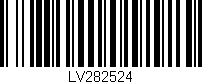 Código de barras (EAN, GTIN, SKU, ISBN): 'LV282524'