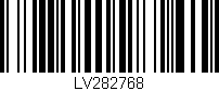 Código de barras (EAN, GTIN, SKU, ISBN): 'LV282768'