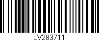 Código de barras (EAN, GTIN, SKU, ISBN): 'LV283711'