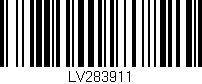 Código de barras (EAN, GTIN, SKU, ISBN): 'LV283911'