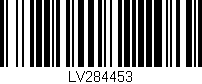 Código de barras (EAN, GTIN, SKU, ISBN): 'LV284453'