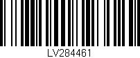 Código de barras (EAN, GTIN, SKU, ISBN): 'LV284461'