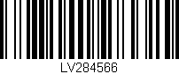 Código de barras (EAN, GTIN, SKU, ISBN): 'LV284566'
