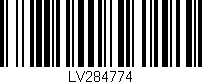 Código de barras (EAN, GTIN, SKU, ISBN): 'LV284774'