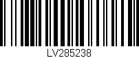 Código de barras (EAN, GTIN, SKU, ISBN): 'LV285238'