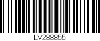 Código de barras (EAN, GTIN, SKU, ISBN): 'LV288855'