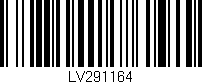 Código de barras (EAN, GTIN, SKU, ISBN): 'LV291164'