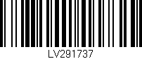Código de barras (EAN, GTIN, SKU, ISBN): 'LV291737'