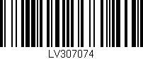Código de barras (EAN, GTIN, SKU, ISBN): 'LV307074'
