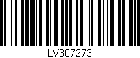 Código de barras (EAN, GTIN, SKU, ISBN): 'LV307273'