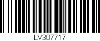 Código de barras (EAN, GTIN, SKU, ISBN): 'LV307717'