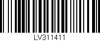 Código de barras (EAN, GTIN, SKU, ISBN): 'LV311411'