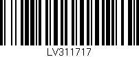 Código de barras (EAN, GTIN, SKU, ISBN): 'LV311717'
