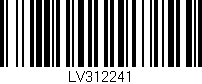 Código de barras (EAN, GTIN, SKU, ISBN): 'LV312241'