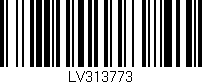 Código de barras (EAN, GTIN, SKU, ISBN): 'LV313773'