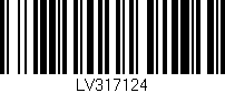 Código de barras (EAN, GTIN, SKU, ISBN): 'LV317124'
