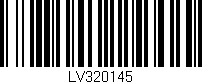 Código de barras (EAN, GTIN, SKU, ISBN): 'LV320145'