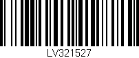 Código de barras (EAN, GTIN, SKU, ISBN): 'LV321527'