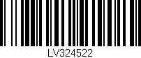 Código de barras (EAN, GTIN, SKU, ISBN): 'LV324522'